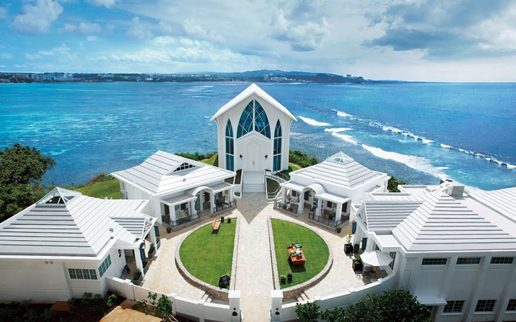 關島水晶教堂 圖片提供/艾洛詩海外婚禮 ARLUIS WEDDING